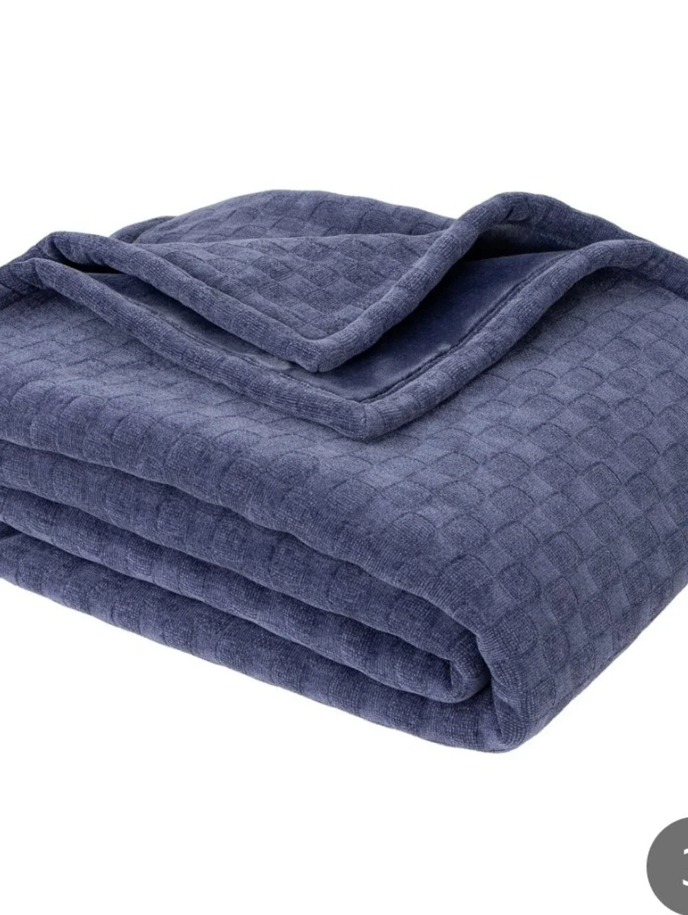 (6) Berkshire Chenille Plush Knit Throw